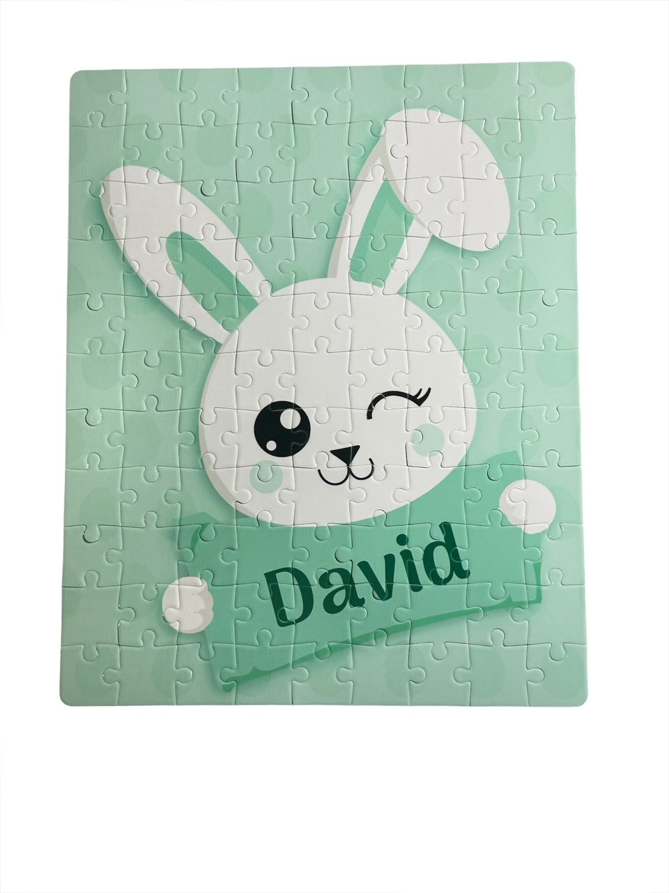 Easter Name puzzle, Easter Basket Gift, Jigsaw name gift