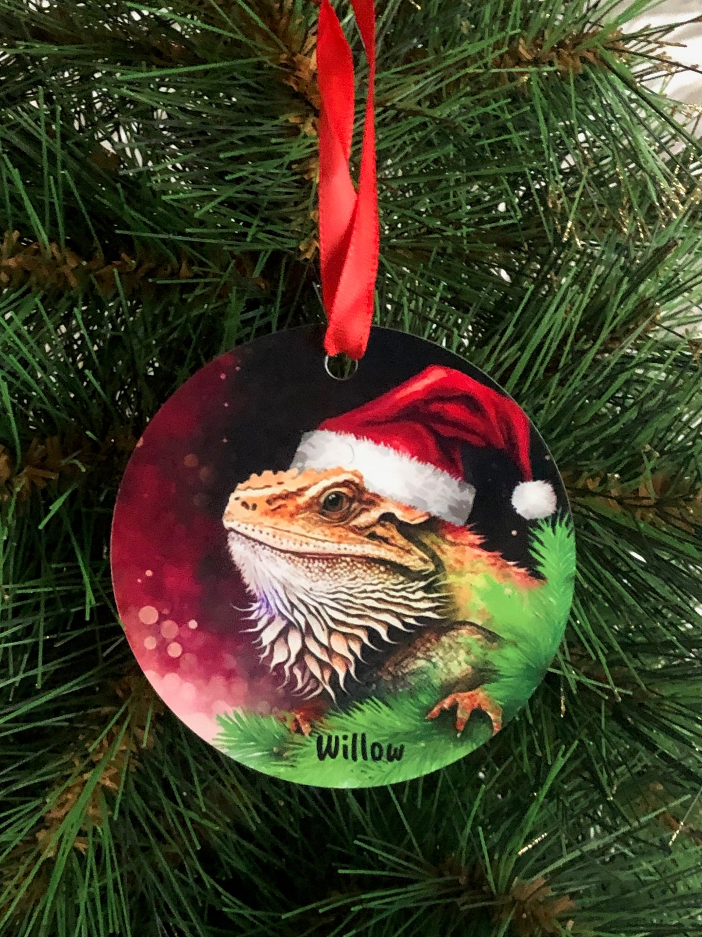 Bearded Dragon Ornament, Bearden Dragon Gift, Bearded Dragon Gifts, Bearded Dragon Gift